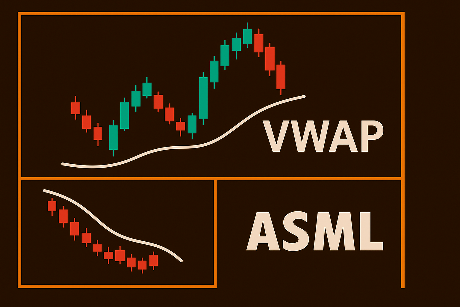 💠ASML fors hoger: de technische analyse op de VWAP