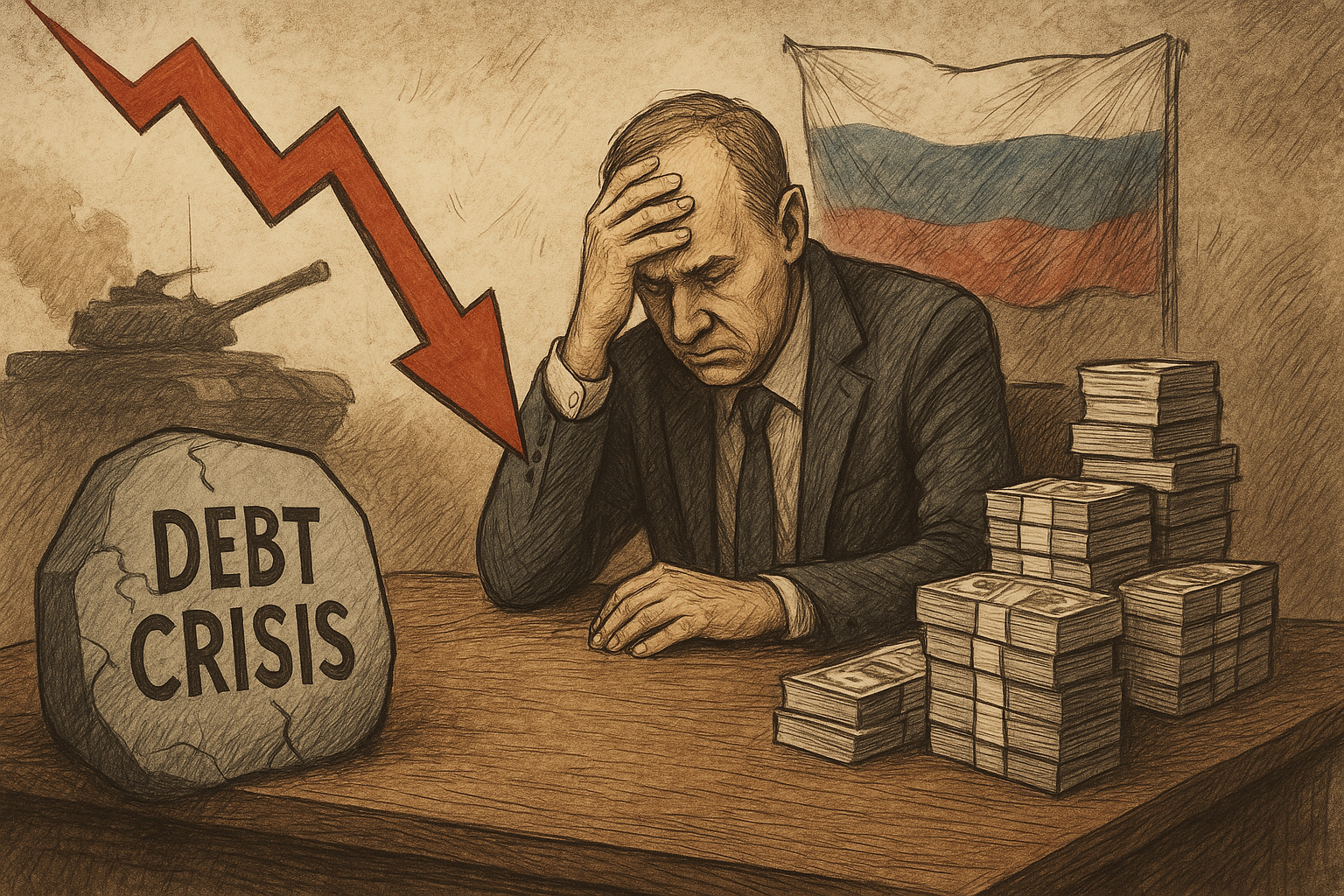 Rusland: Banken luiden noodklok: Oorlog dreigt onhoudbaar te worden