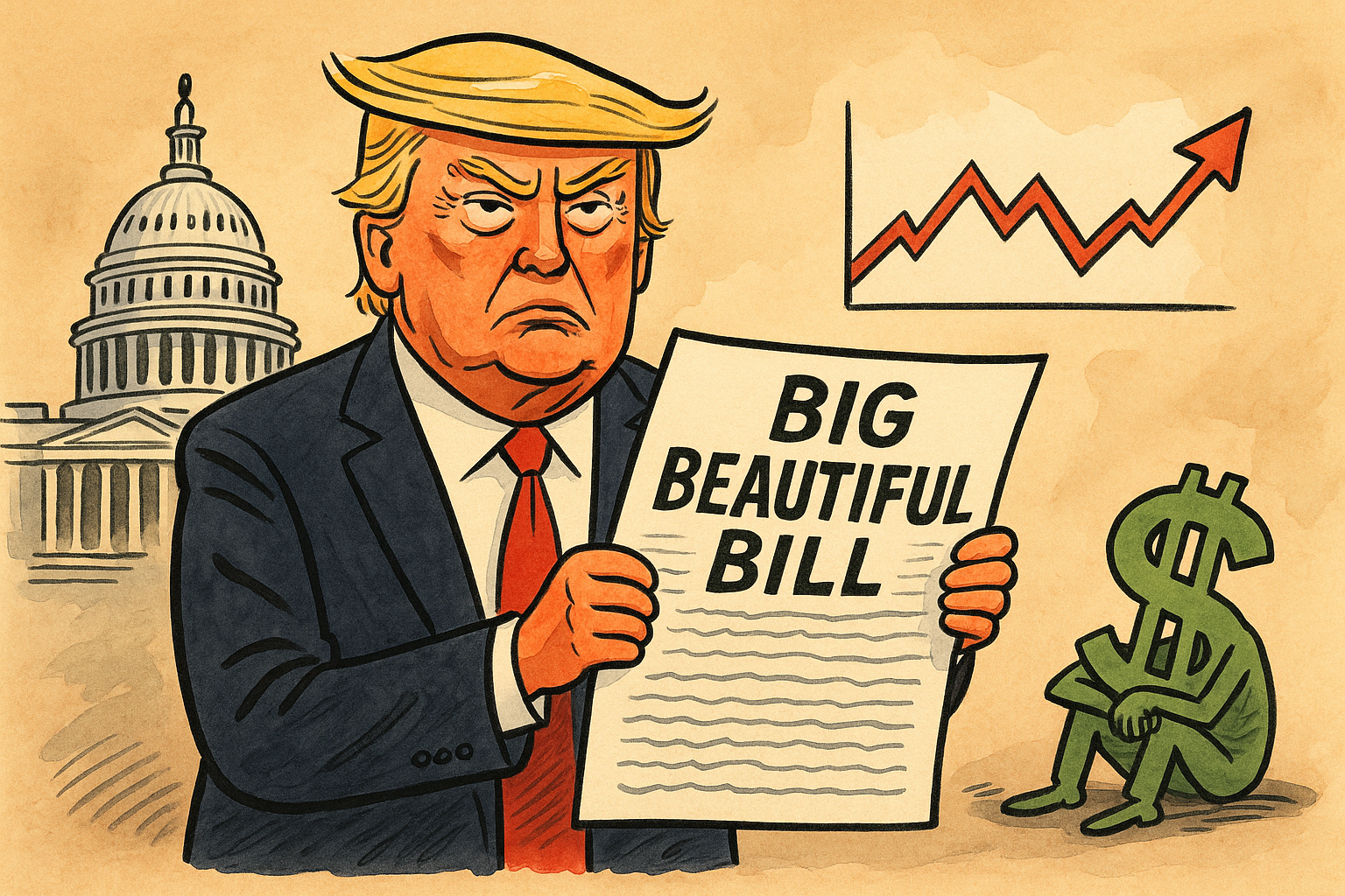 VS: Big Beautiful Bill door Senaat – Markten onbewogen op het nieuws