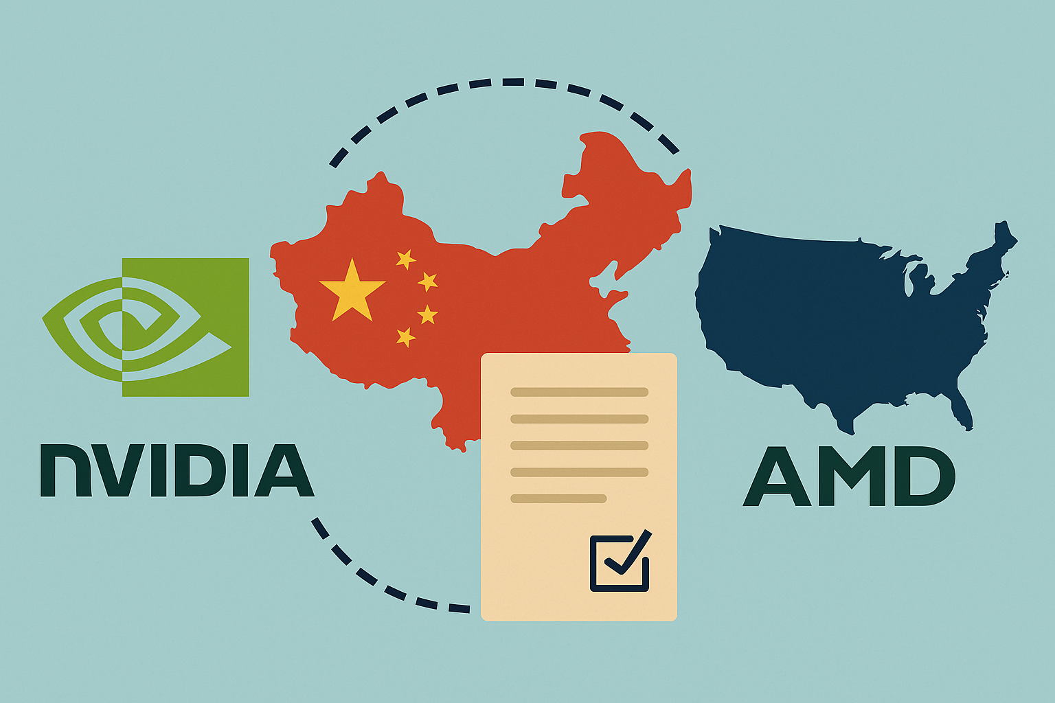 NVIDIA: Export H20-chip naar China nog niet officieel goedgekeurd - AMD