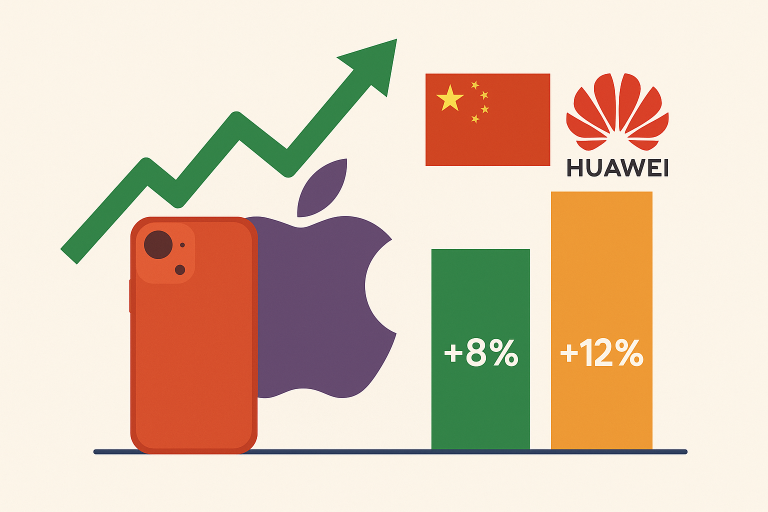 Apple: iPhone-verkopen stijgen in China - Beeld blijft gemengd