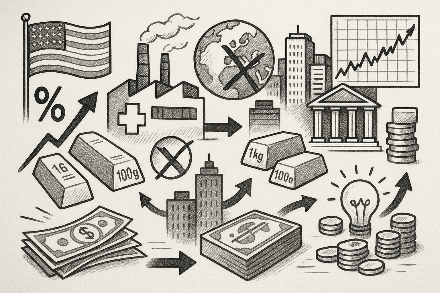 Goud: Visie traders over tarieven Zwitserland