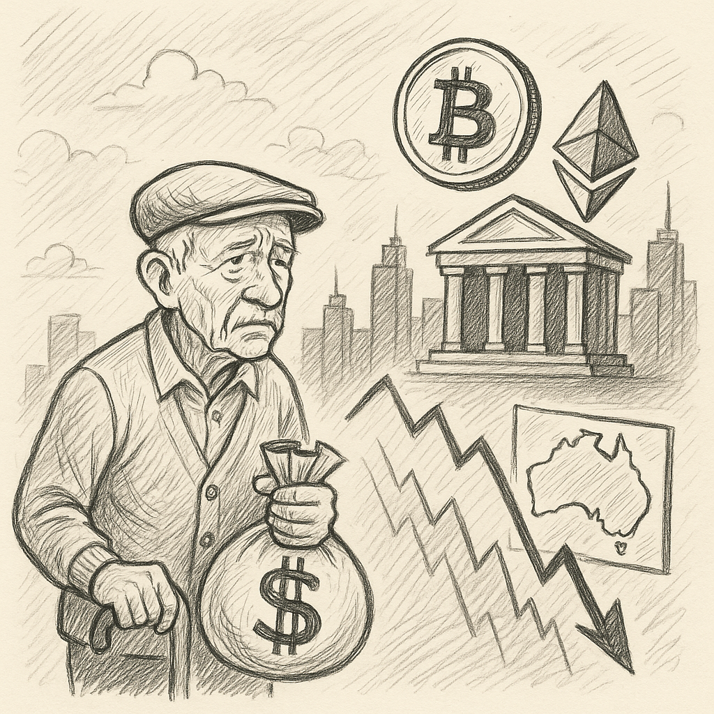 Crypto: Pensioenfondsen Australië worden verleid met de nodige risico's