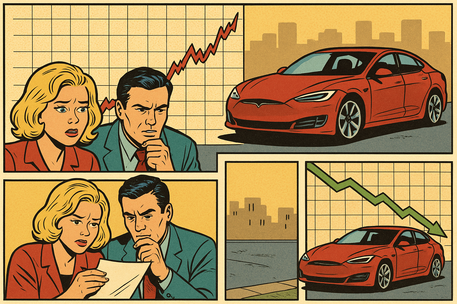 Tesla woensdag met cijfers: Herhaalt de koers het historische patroon?