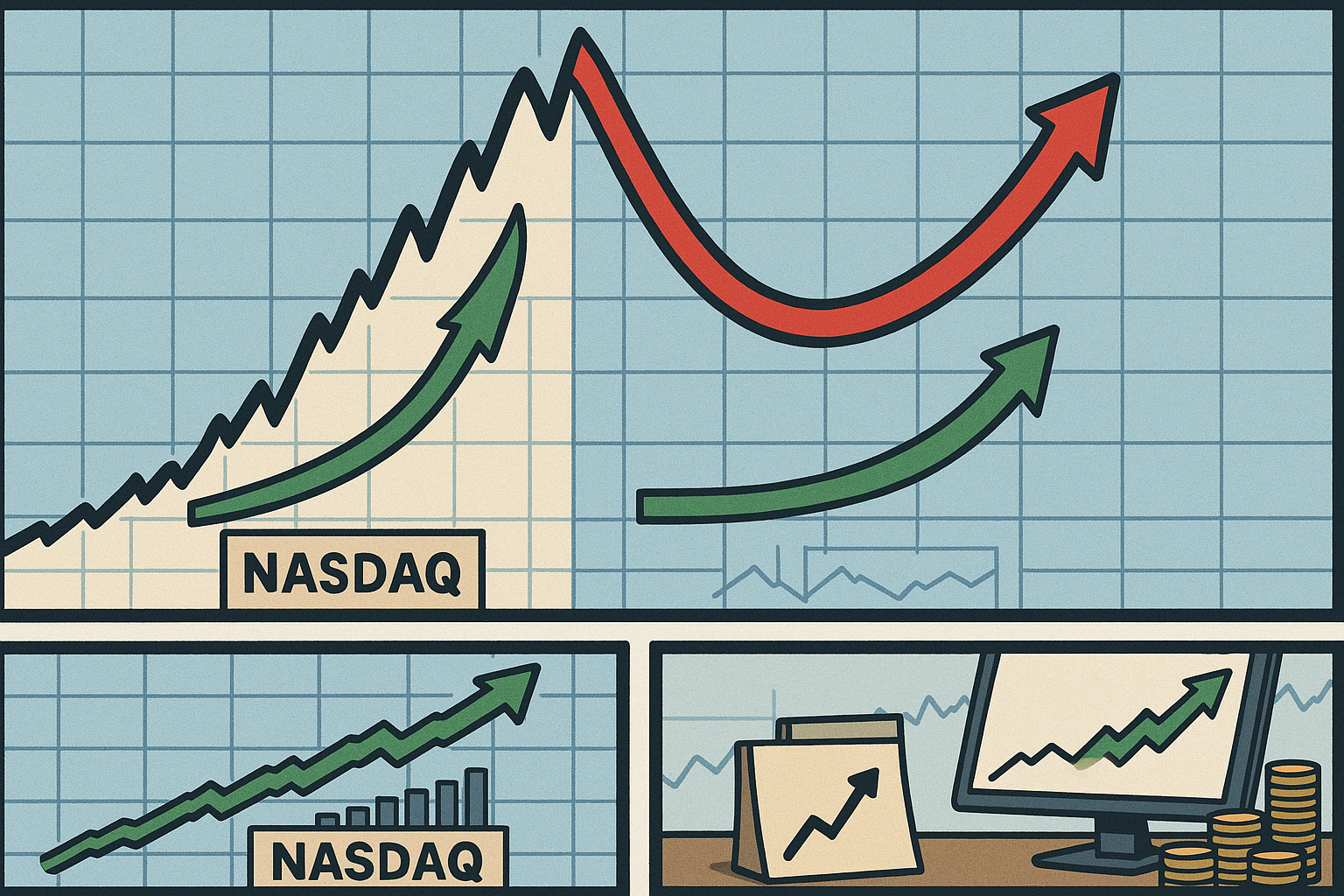 Nasdaq steeg 21% in 29 dagen in 2000: Wat zegt dit voor nu