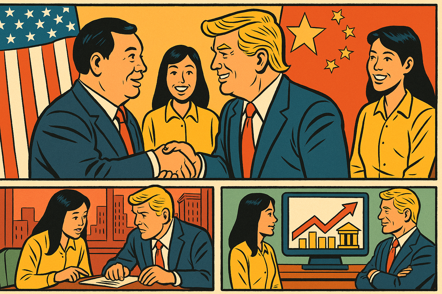 Tarieven en handel: Constructieve gesprekken VS en China: Marktreactie