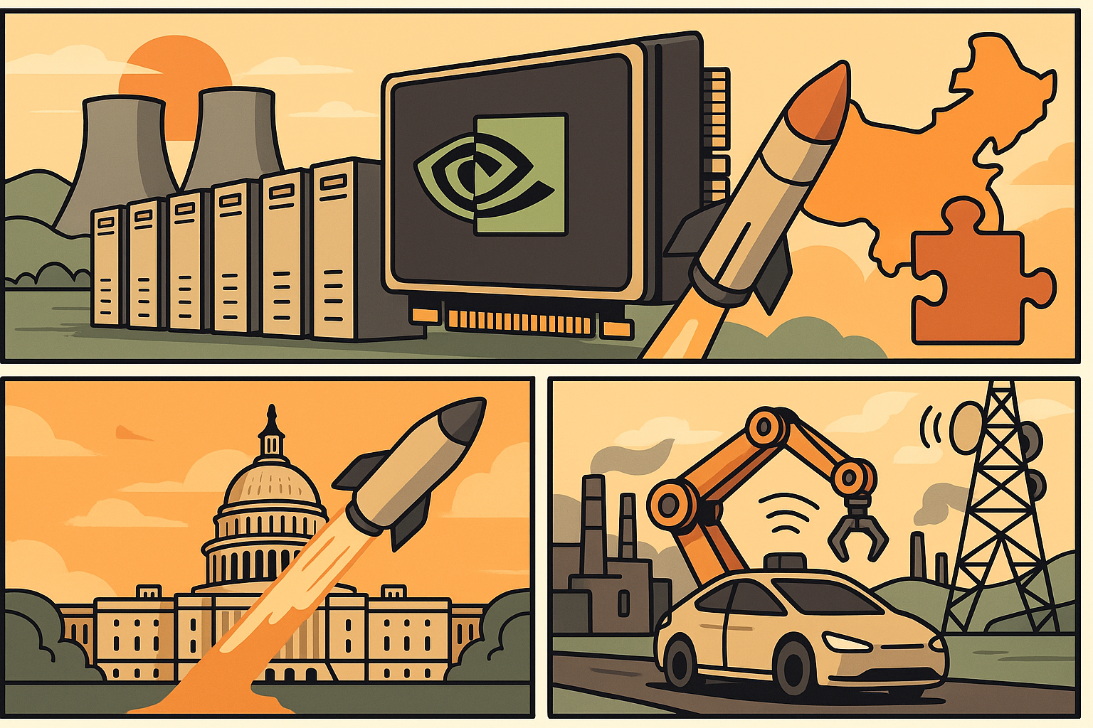 NVIDIA: AI-supercomputers en terug naar China - Oracle - Uber - Stellantis - Nokia