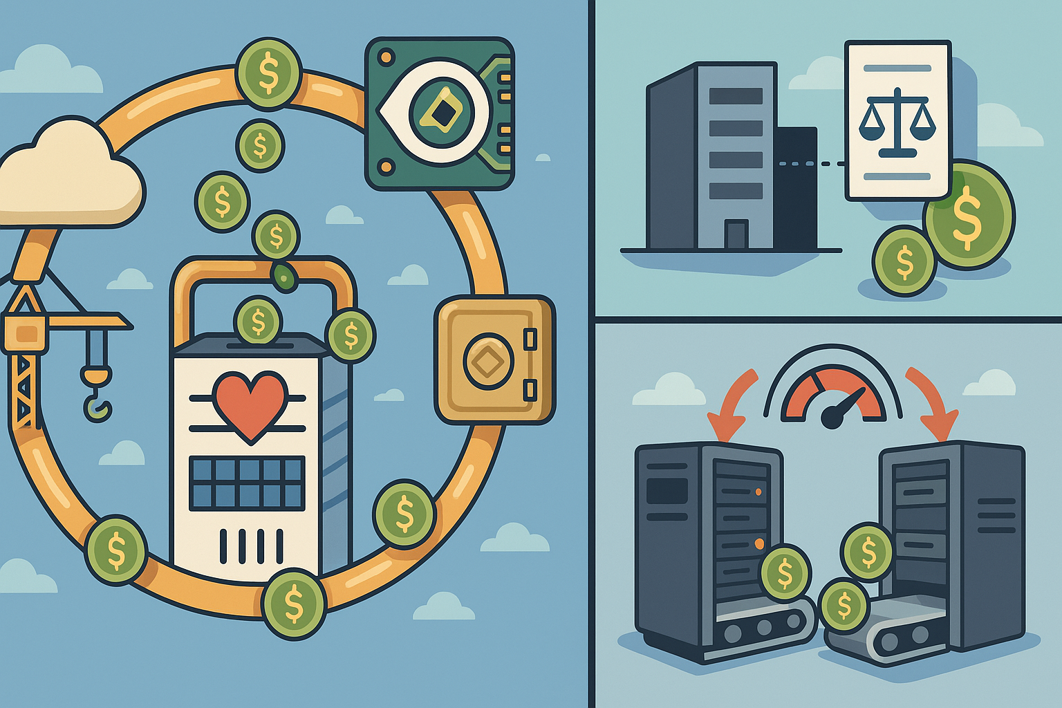 🖥️ AI capex prisoner’s dilemma: Kapitaal loopt in cirkels - En dan op een dag stort alles in