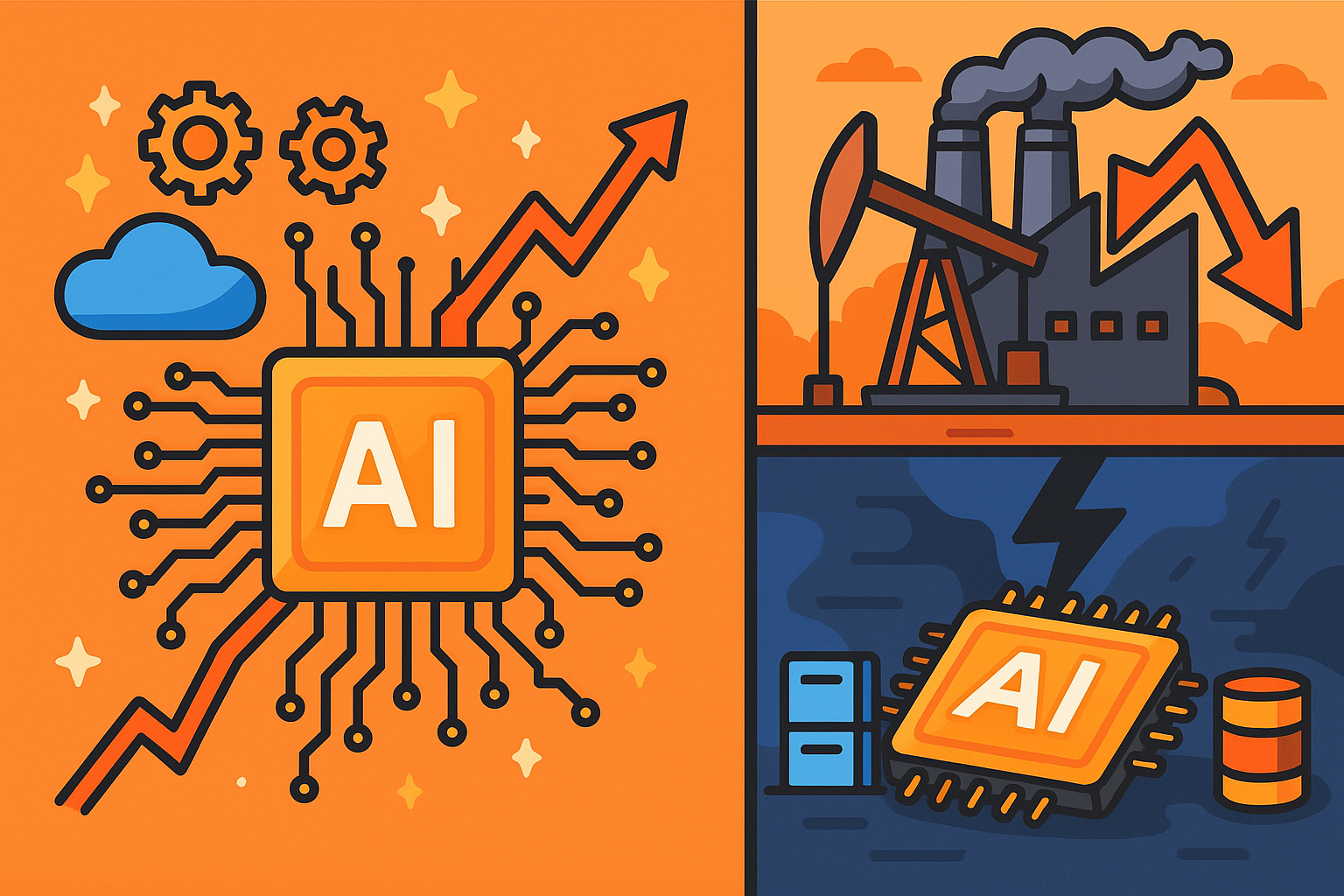 ✨ Goldman Sachs: Lijst profitable AI en Vulnerable AI aandelen