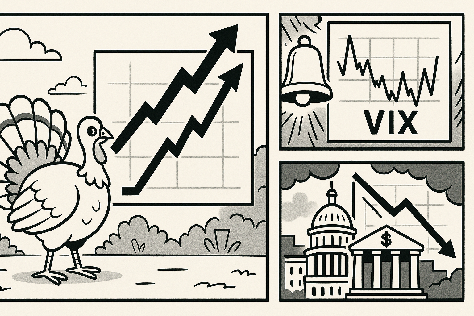 S&P 500: Thanksgiving-week: 20 jaar data laten patroon zien die niet te negeren is