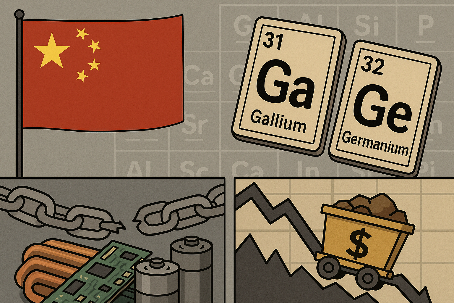 🧲 Kritieke metalen: Tijdelijke versoepeling vanuit China - Gevolgen
