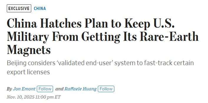 🧲 Kritieke metalen: China beperkt export met nieuw controlesysteem
