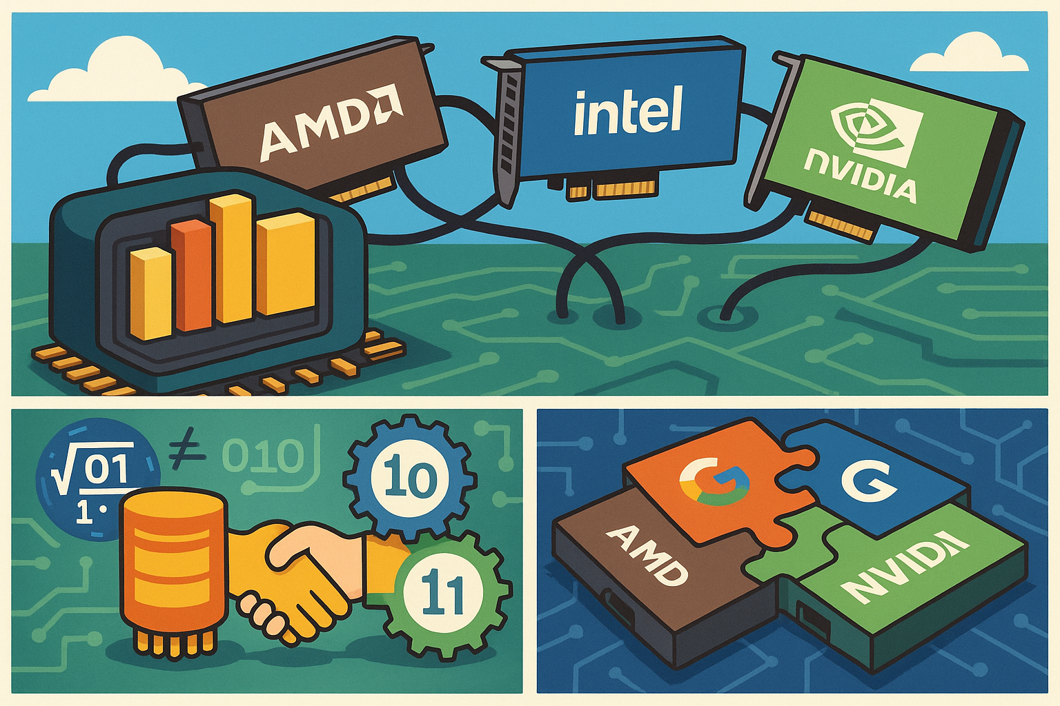 AI: De opkomst van hybride precisie en geïntegreerde architecturen