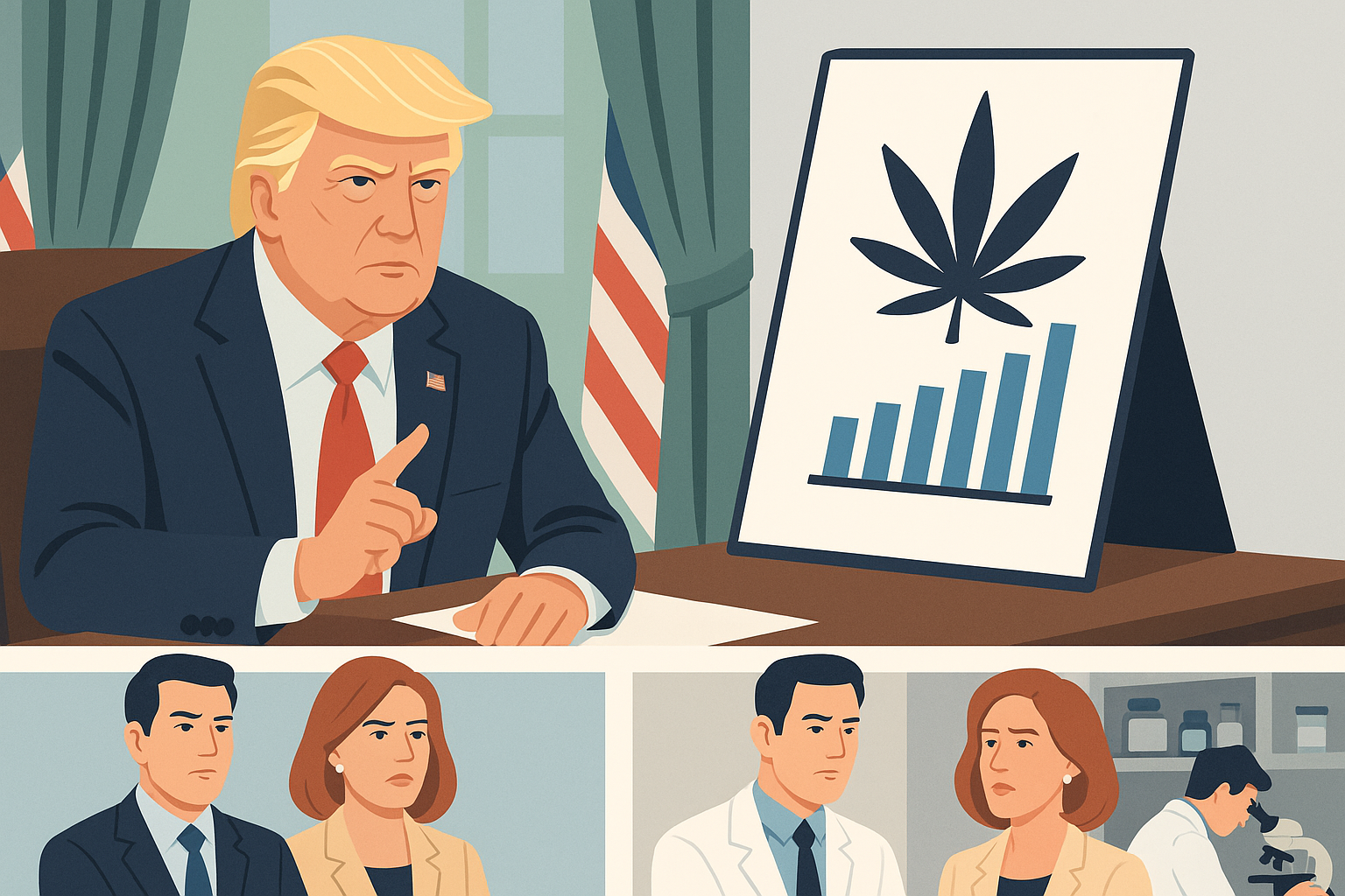 Trump: Herclassificatie marihuana naar Schedule III mogelijk - De gevolgen