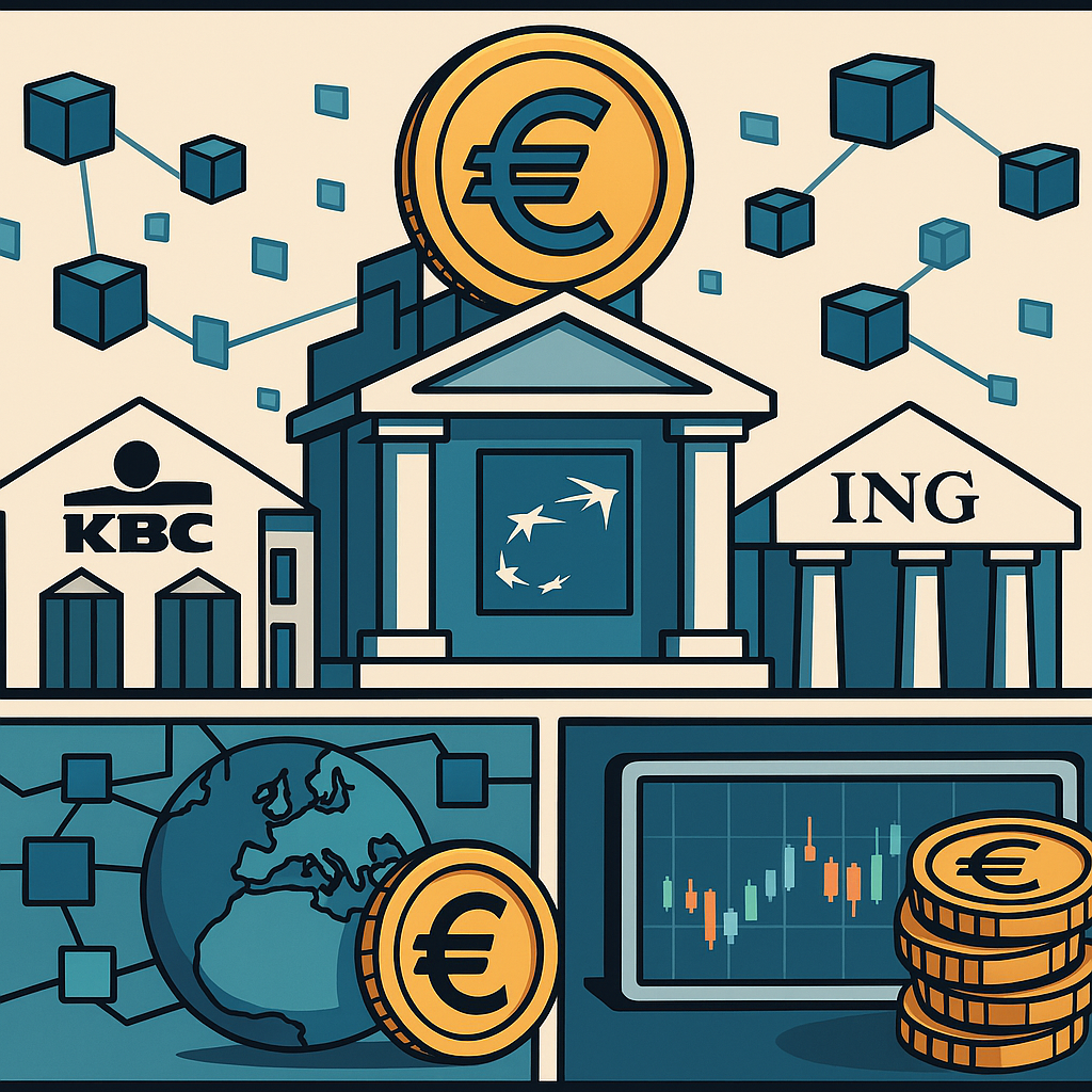 ✨ Stablecoins: Europese banken zetten Qivalis op - Grote stap - ING - KBC - BNP