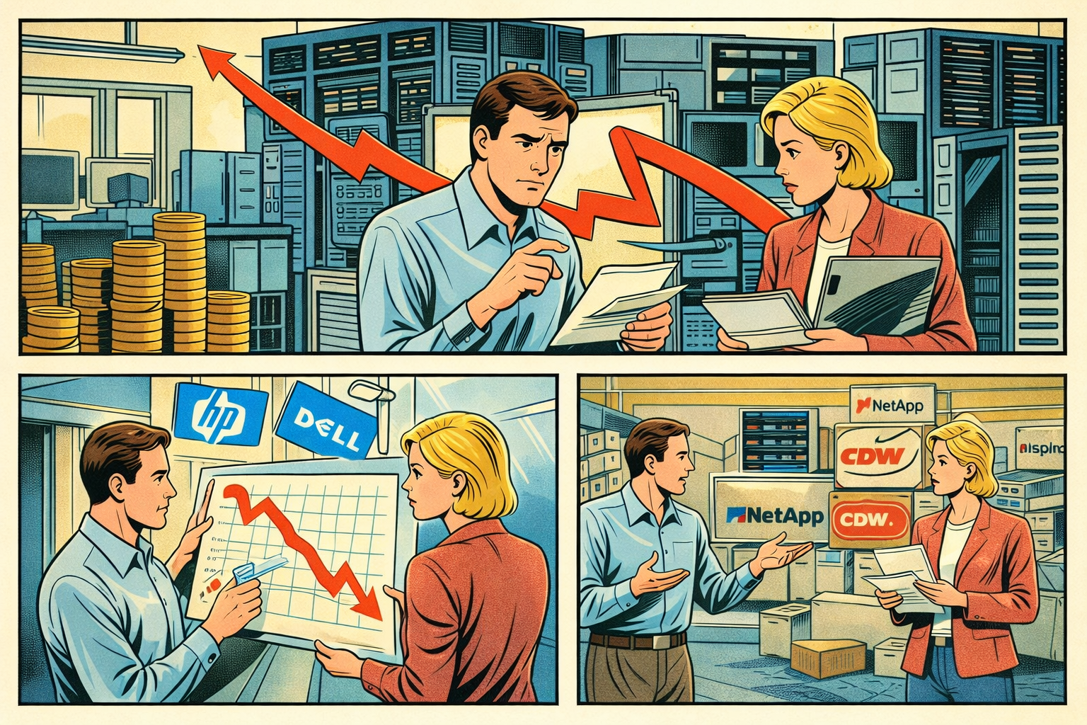 Pc’s, servers en storage: Morgan Stanley survey ziet signalen van vraaguitstel