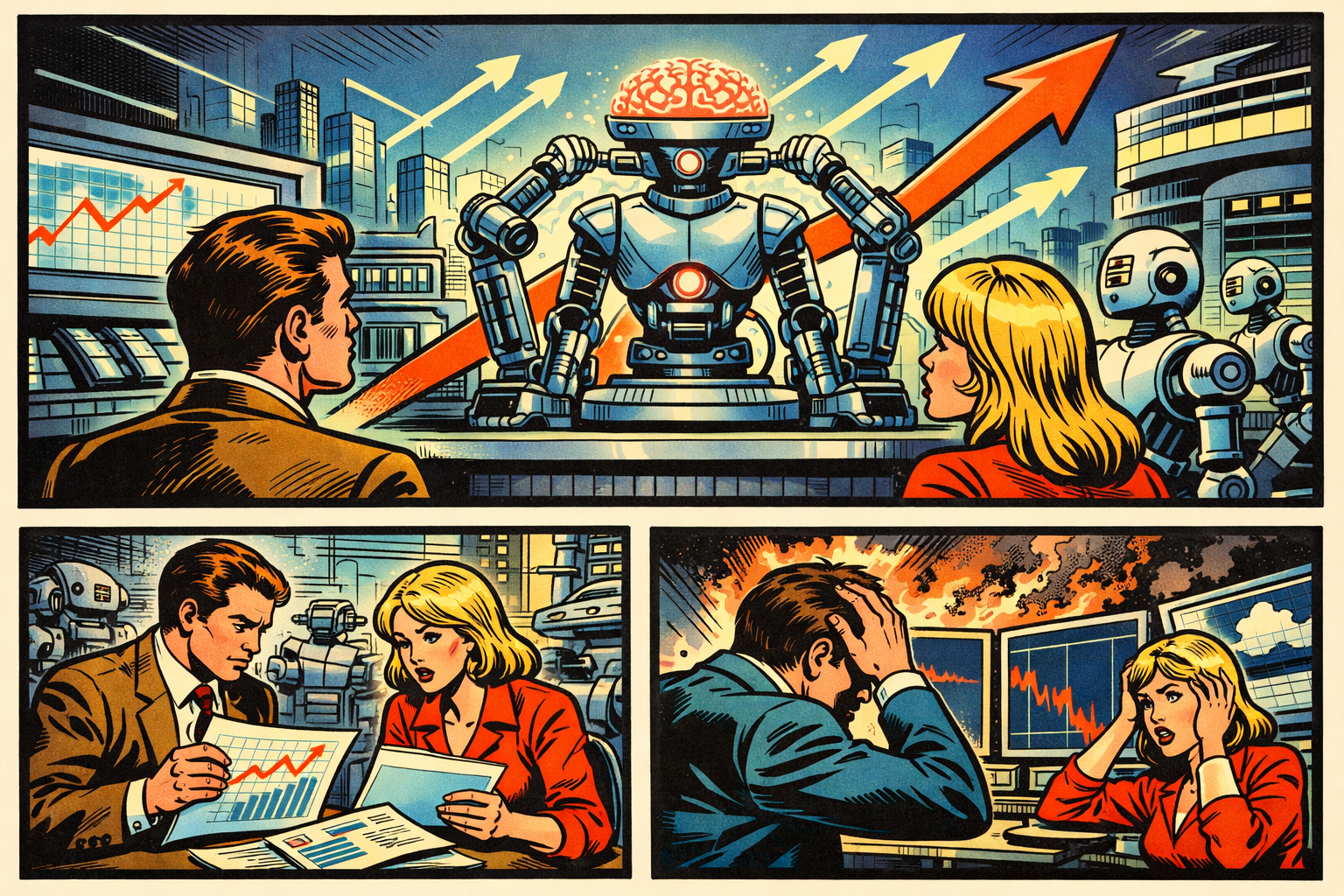 AI en AI-aandelen: nieuwe rally eerst - De crash komt later