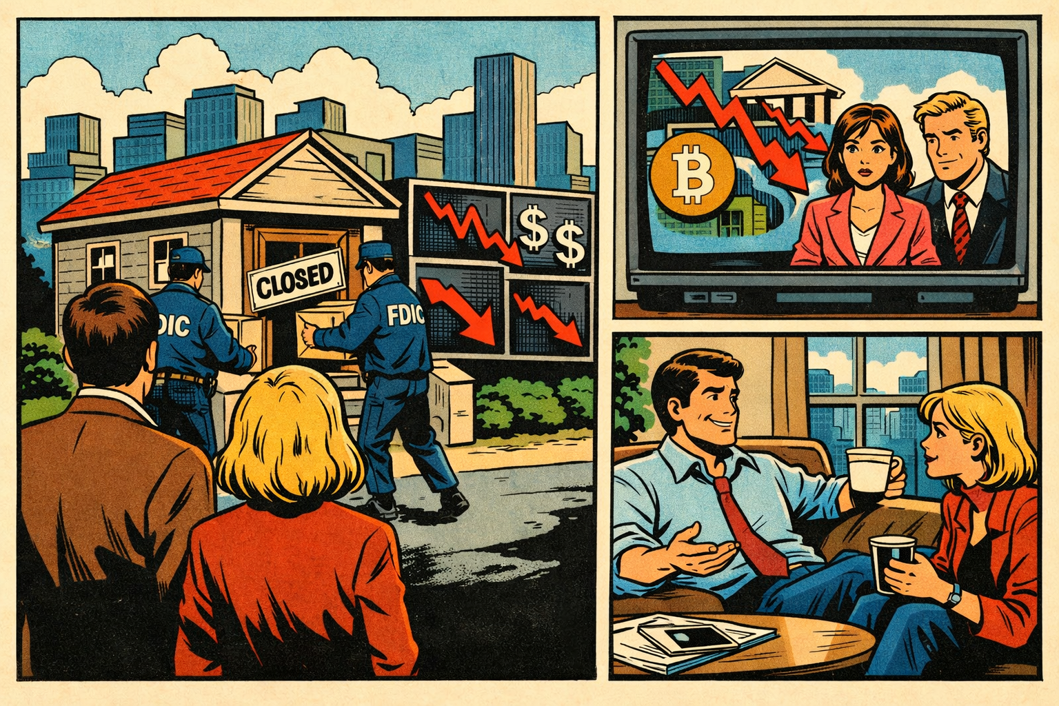 Bank faillissement in de VS: media-afleiding - Geen schokgolf voor totale markt