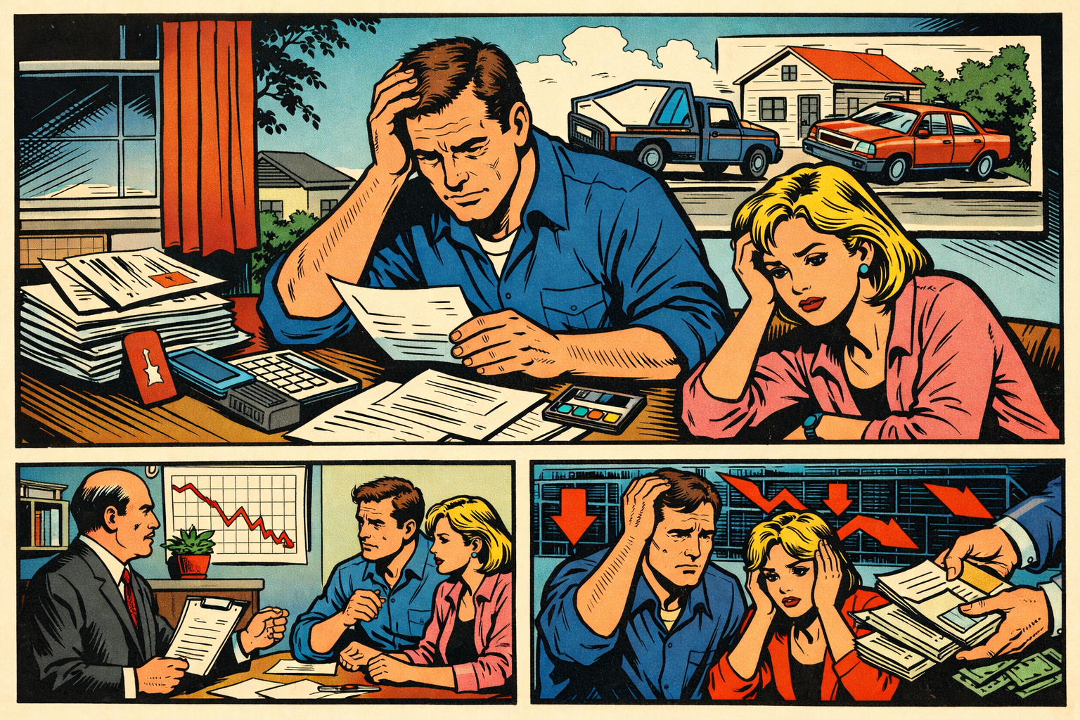 VS Middeninkomens onder druk: Achterstanden lopen op en raken aandelenmarkten