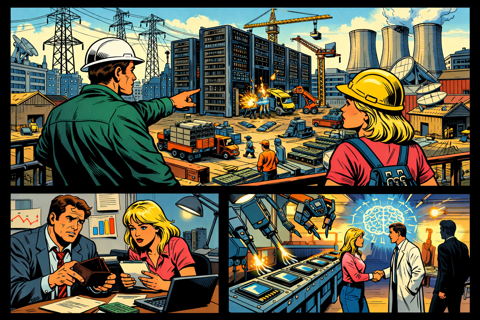 AI-infrastructuur: Sterke groei en front-loaded kapitaal - Klassiek macro-risico