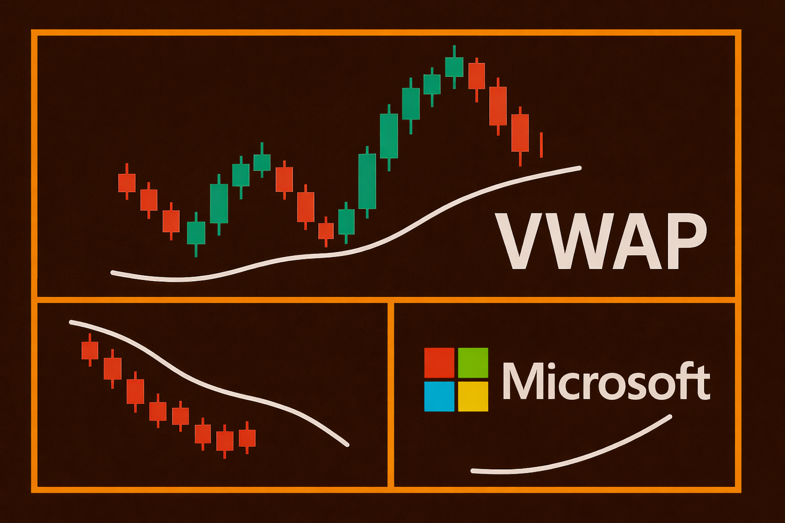 ✖️Microsoft en VWAP: Kan nog steeds verder dalen voor nieuwe rally