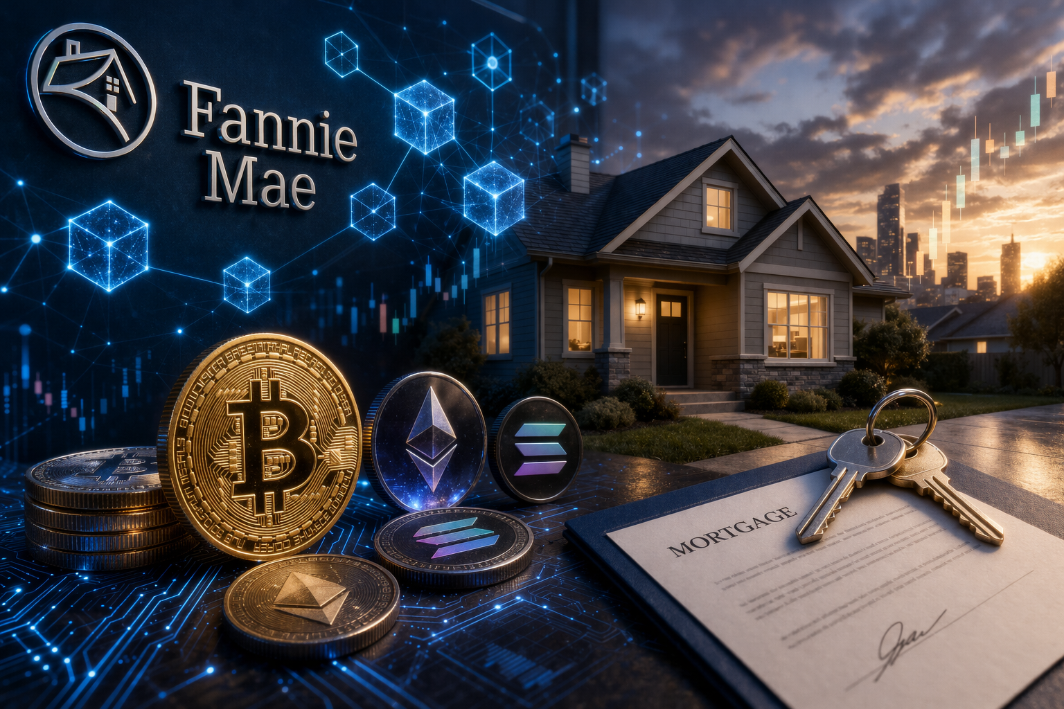 Crypto: Fannie Mae zet eerste stap richting crypto-hypotheken