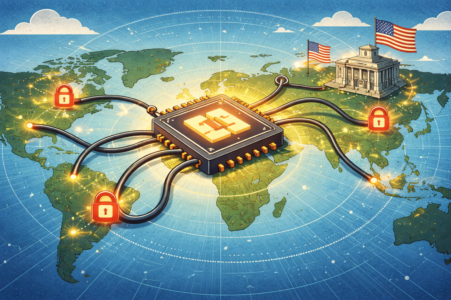 💫 Chips: VS werken aan wereldwijde exportlicenties voor AI chips - De implicaties