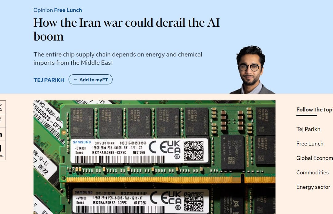 Iran-oorlog: Zelfs zonder energieschok zal de AI-bubbel barsten -Financial Times