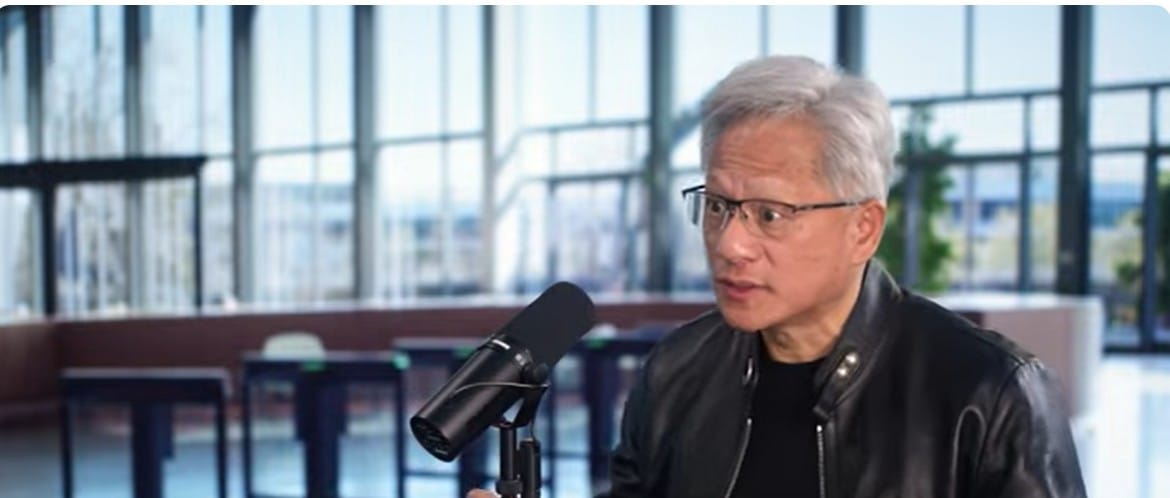 Jensen Huang schetst wereld waarin AI alles herdefinieert - Podcast Lex Fridman