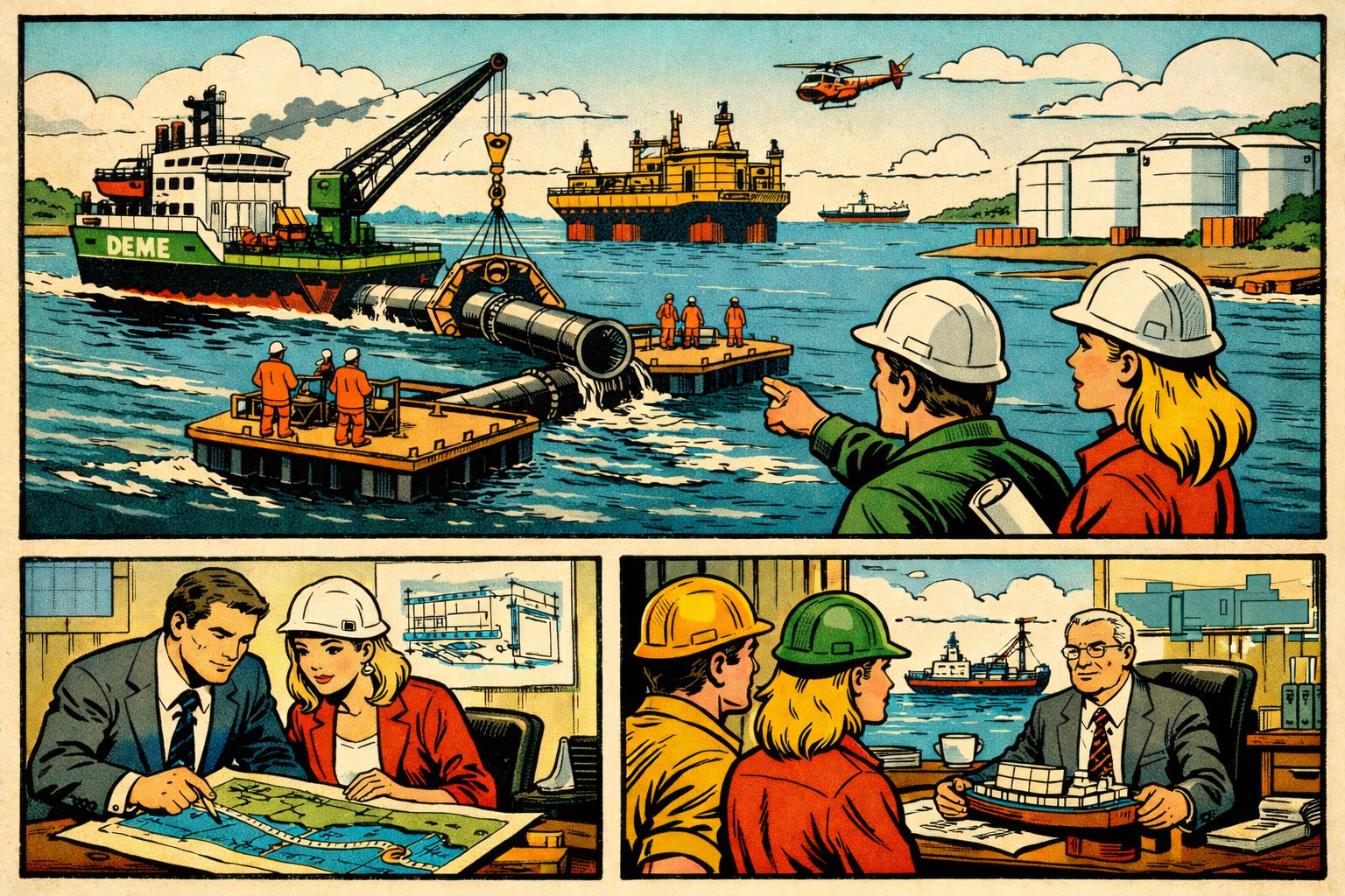 🛢️ Golfstaten: Pijpleidingen om straat van Hormuz te omzeilen - DEME - SBMO en meer