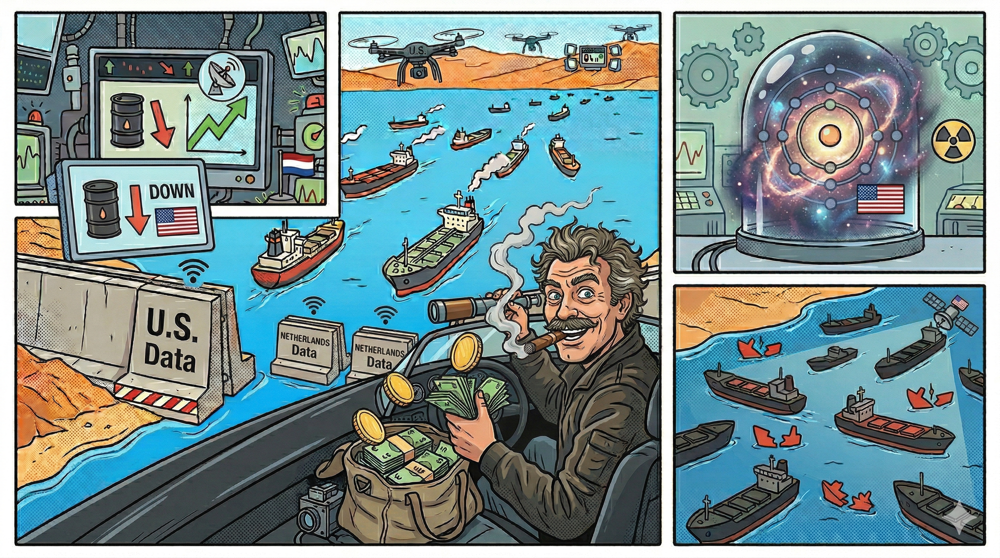 😏 Straat van Hormuz: wat Wall Street ziet… wat er echt gebeurt op Citrini speedboot