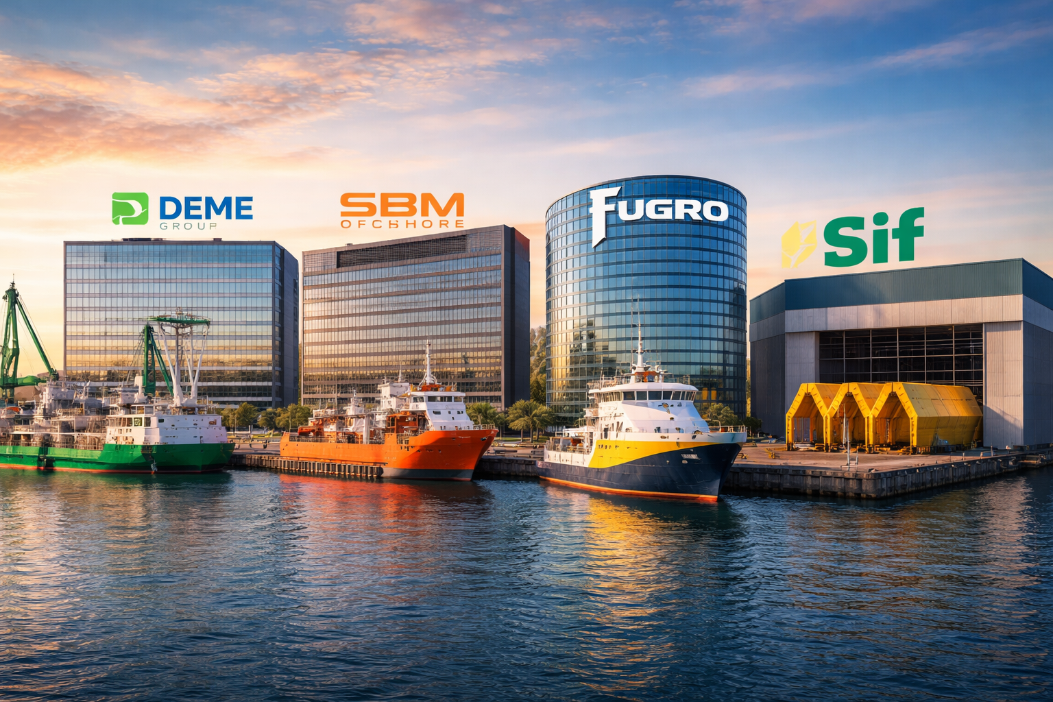 🔋 Fugro - SIF - DEME - SBM: Frankrijk en Nederland mega tenders